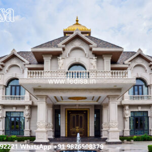Classic House Design with Grand Living Room Concepts No-7485