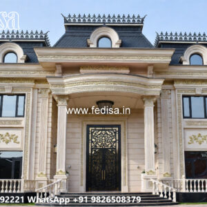 Classic House Design with Timeless Royal Elegance No-7490