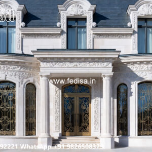 Classic House Design with Traditional Decorative Details No-7498