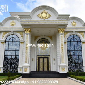 Classic Villa Design with Stylish Balcony Concepts No-7512