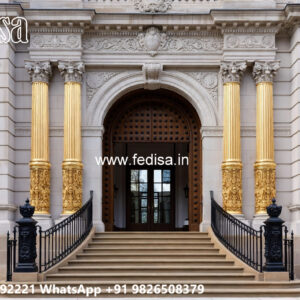 Classic Villa Design with Rich Architectural Charm No-7548