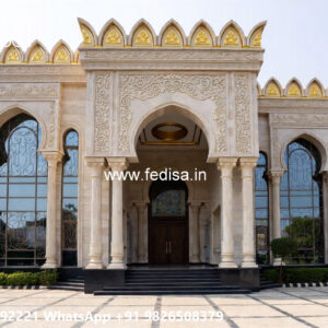 Classic Villa Design with Decorative Iron Railings No-7556
