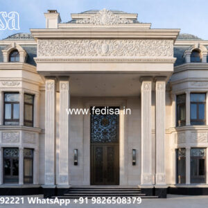 Classic Villa Design with Elegant Garden Concepts No-7562