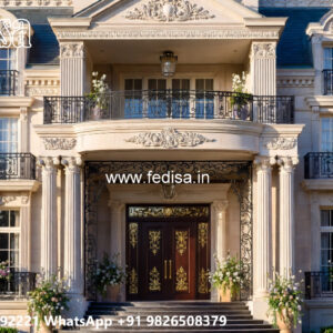 Classic Villa Design with Elegant Hallway Concepts No-7575