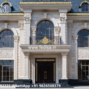 Classic Villa Design with Elegant Decorative Walls No-7582