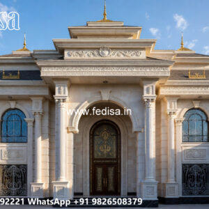 Classic Villa Design with Grand Staircase Inspiration No-7588