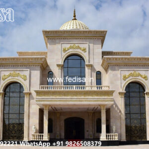 Classic Villa Design with Artistic Wall Decor Ideas No-7612