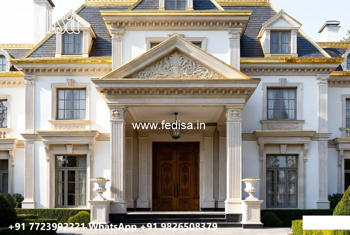 Classic Villa Design with Rich Wooden Craftsmanship No-7614