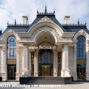 Elegant Classic Villa Design with Grand Spaces No-7633