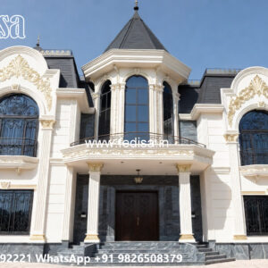 Classic Villa Design with Beautiful Royal Interiors No-7634