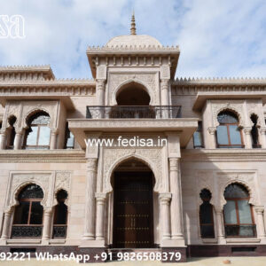 Classic Villa Design with Elegant Courtyard Inspiration No-7639