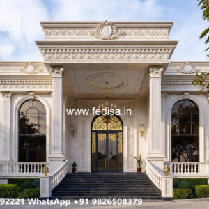Luxury House Design with Stylish Exterior Facade No-7662