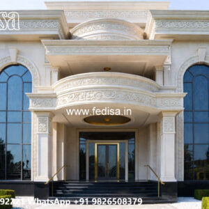 Luxury House Design with Wooden and Marble Finishes No-7671
