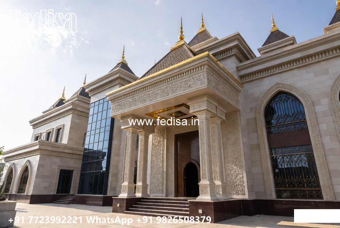 Beautiful Luxury House Design with Modern Roofing No-7685