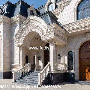 Luxury House Design with Grand Front Elevation No-7688