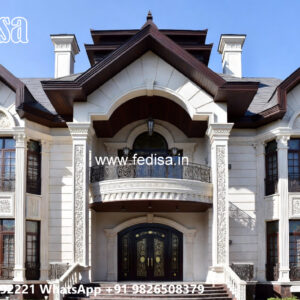 Luxury House Design with Stylish Front Elevation No-7702