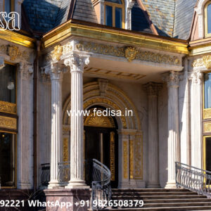 Luxury House Design with Elegant Marble Flooring No-7705