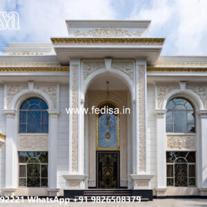 Luxury House Design with Stylish Terrace Garden No-7708