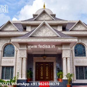 Luxury House Design with Grand Architectural Style No-7714