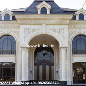 Luxury House Design with Premium Stone Cladding No-7726