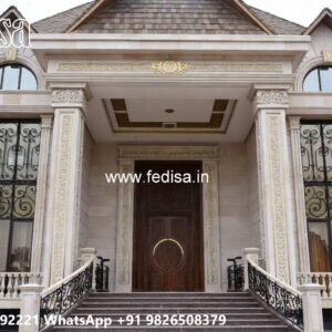 Luxury House Design with Unique Architectural Beauty No-7747