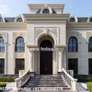 Luxury House Design with Elegant Front Yard Ideas No-7762