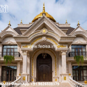 Luxury House Design with Elegant Exterior Finishes No-7789