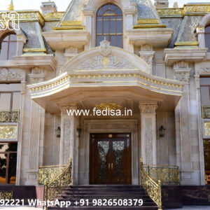 Luxury House Design with Beautiful Glass Architecture No-7795