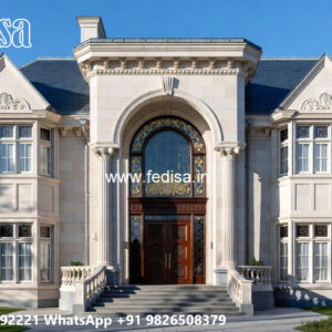 Classic House Design with Premium Marble Finishes No-7818