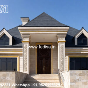 Classic House Design with Royal Living Room Ideas No-7819
