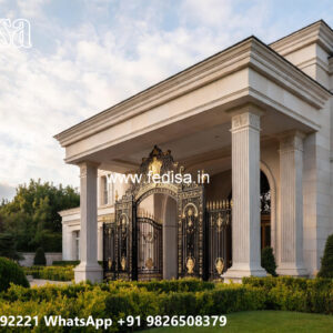 Beautiful Classic House Design with Elegant Details No-7844