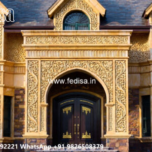 Classic House Design with Rich Wooden Interiors No-7845