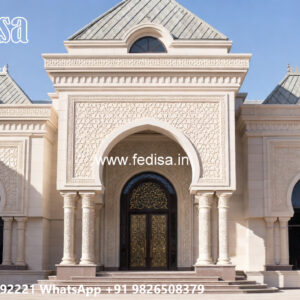 Classic House Design with Elegant Courtyard Ideas No-7856