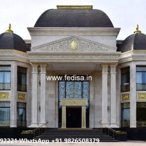 Classic House Design with Royal Decorative Details No-7876