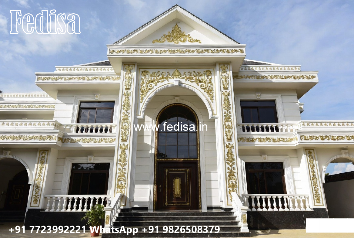Classic House Design with Beautiful Front Elevation No-7878