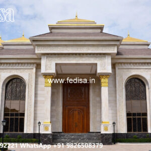 Classic House Design with Elegant Glass Windows No-7887