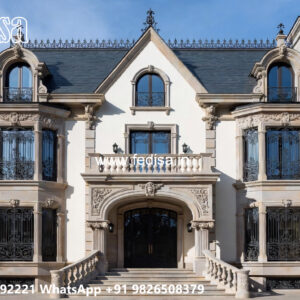 Classic House Design with Stylish Royal Interiors No-7888