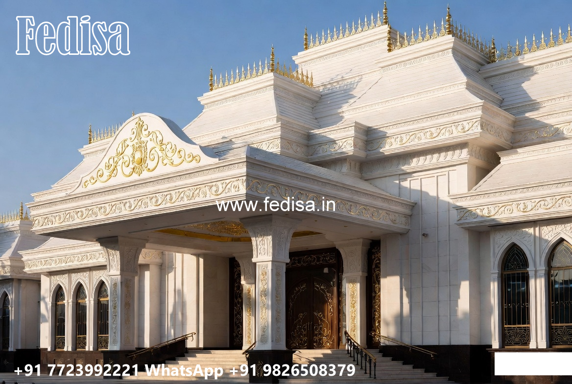 Classic House Design with Beautiful Garden Decor No-7894