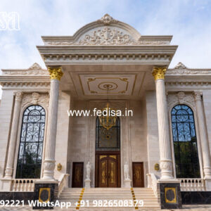 Classic House Design with Stylish Entrance Lighting No-7930