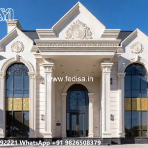 Classic House Design with Decorative Window Styling No-7943