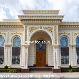 Classic House Design with Traditional Decorative Details No-7948