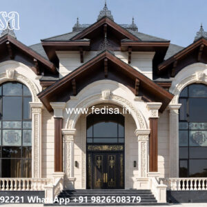 Classic Villa Design with Royal Exterior Style No-7955