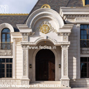Classic Villa Design with Stylish Exterior Facade No-7970