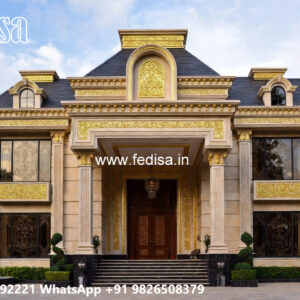 Classic Villa Design with Rich Decorative Elements No-7977