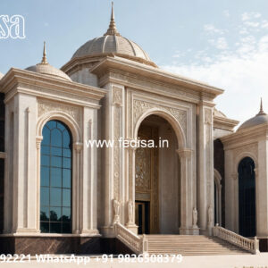 Luxury Classic Villa Design with Elegant Hall Ideas No-7985