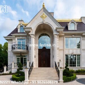 Classic Villa Design with Luxury Living Room Ideas No-8005