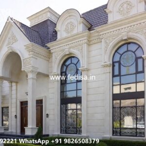 Luxury Classic Villa Design with Rich Marble Decor No-8013