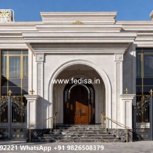 Classic Villa Design with Decorative Wooden Details No-8018