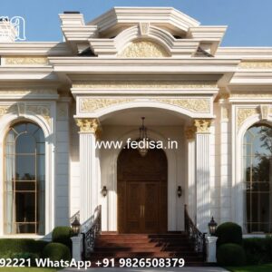 Classic Villa Design with Rich Color Combinations No-8021