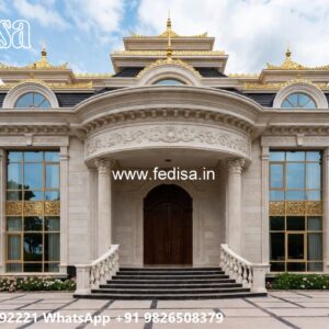 Luxury Classic Villa Design with Elegant Architecture No-8055